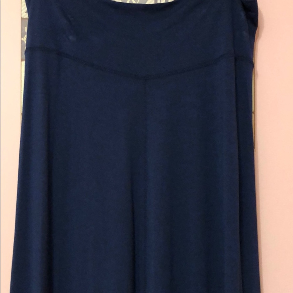 Kosher casual maxi skirt navy